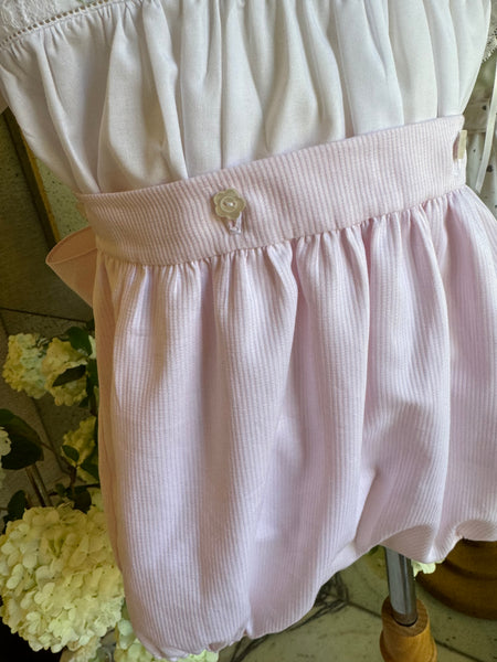 The Lillian Button On Bloomer Set