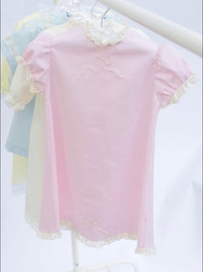 Do Say Give Heirloom Scallop Hem Dress