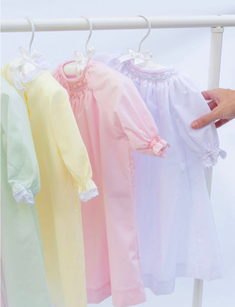 Do Say Give  Girls Hand Smocked Bishop Daygown