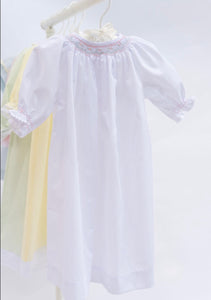 Do Say Give  Girls Hand Smocked Bishop Daygown