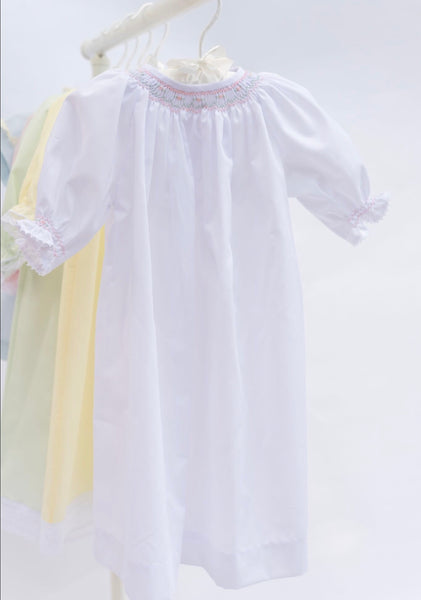 Do Say Give  Girls Hand Smocked Bishop Daygown