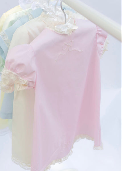 Do Say Give Heirloom Scallop Hem Dress