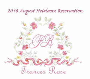 2018 August Custom Orders