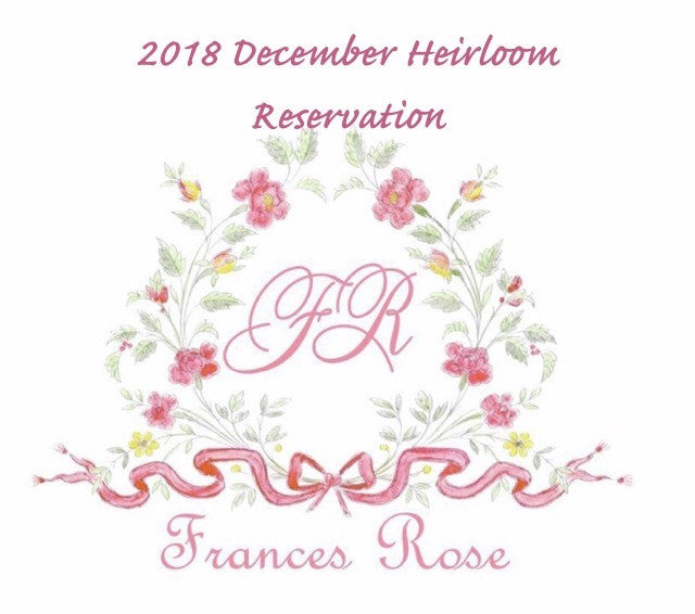 2018 December Custom Orders