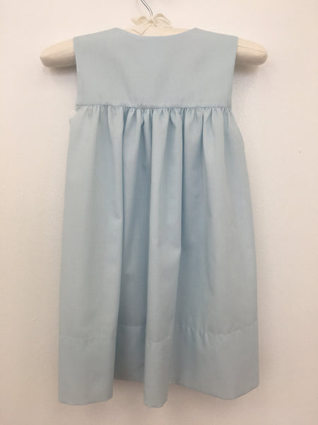 Frances Rose Baby Blue Sundress
